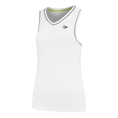 Dunlop Club Tanktop Dames-Wit