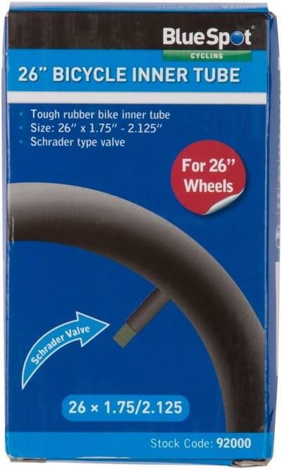 Binnenband Fiets 26 inch met Autoventiel voor Mountainbike