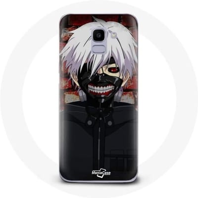 Case voor Samsung Galaxy J6 2018 Tokyo Ghoul Kaneki Ken Mask Japanse anime