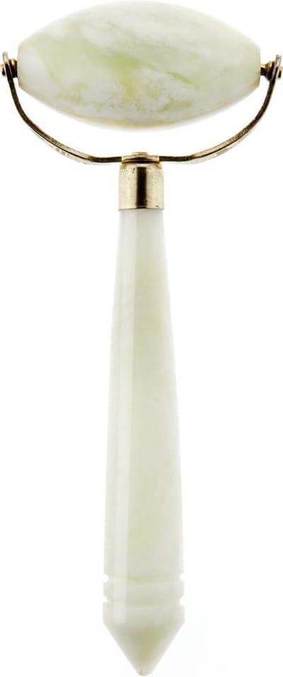 White Lotus Jade Roller Gezichtsmassage Roller - Anti Aging