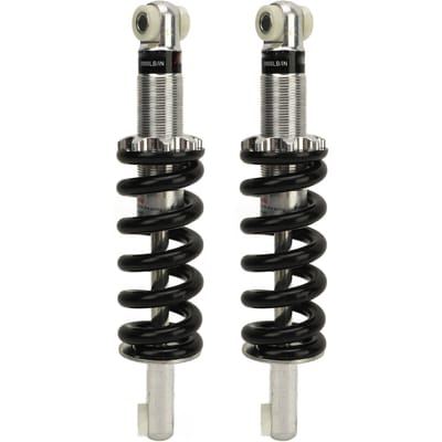 Paar 215mm Schokdemper 2000 Lbs 8T Dempingsaanpassing Schokdempers Veerpoot Demper voor 47cc tot 125cc black