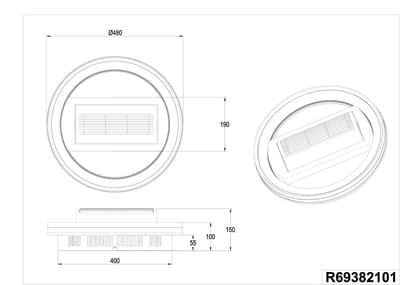 REALITY KURULA - Ventilator - Wit - incl. 1x SMD 37 W - Afstandsbediening - Geintegreerde dimmer - Traploos instelbare lichtkleur - Oscillerend - Zomer- en wintermodus - 6 snelheidsniveaus