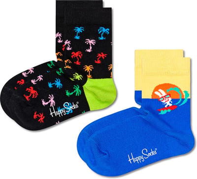 Happy Socks kids 2P sokken surfers paradise multi