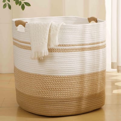 Geweven Wasmand Mand, 80L