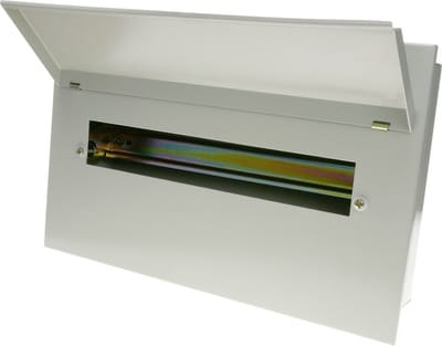 BeMatik - 16 modules 17,5 mm IP40 elektrische verdeelkast voor SPN metalen inbouw