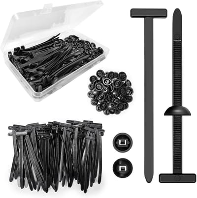 Solidchoice - Set van 50 Universele Nylon Kabelbinders met Vergrendeling