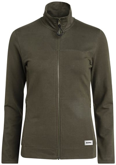 Björn Borg Dagny FZ vest dames olijf groen