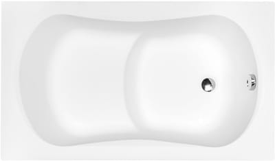 Badland ARIA REHAB ligbad 120 x 70 cm wit