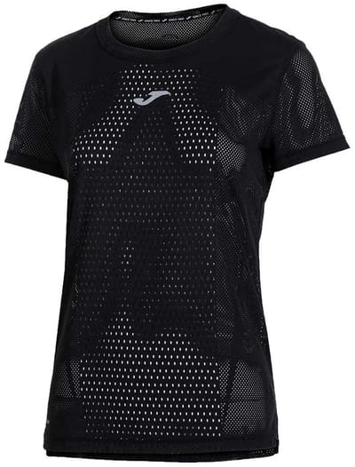Joma Marathon Ii T-shirt Met Korte Mouwen Zwart XL Vrouw