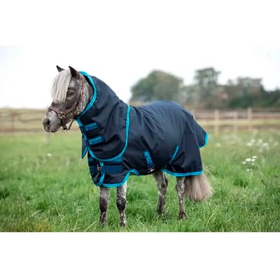 Buitendeken voor kleine paarden Horseware Amigo Hero 6 Plus Turnout Lite Ripstop