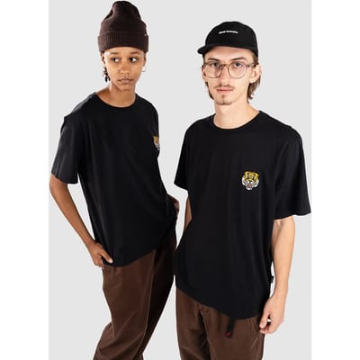 The Dudes Solo Tiger T-Shirt zwart