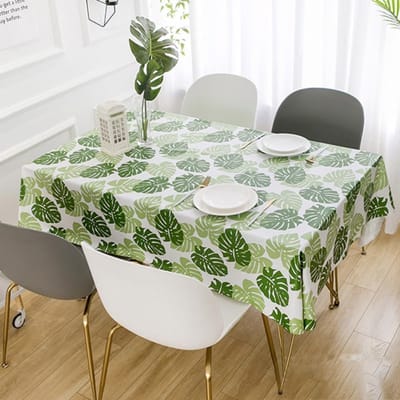 Dailygoods- Tafelkleed Afwasbaar - Waterdicht - Kunststof - Onderhoudsvriendelijk - 140 x 160 cm - Geschikt voor Eetkamer/Tuin - Tafelbedekking