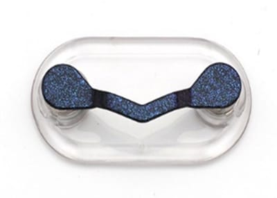 Magnetische brillenhouder – Zonnebrilhouder - ID-badgehouder, Kleur kameleon (donker blauw), Unisex, voor mannen en voor vrouwen – Met deze geniale uitvinding raak je nooit meer je bril – Badge - kwijt