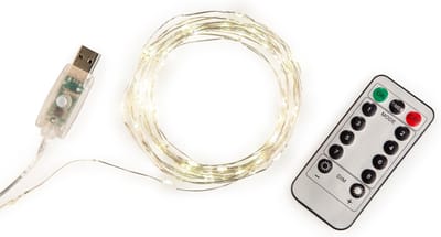 Kikkerland Fairy Lights Met Afstandsbediening (10 Meter)