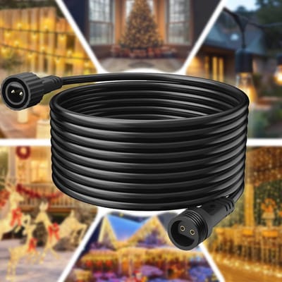 Lichtsnoer 10 m Verlengkabel IP65 Waterdicht voor Tuinverlichting