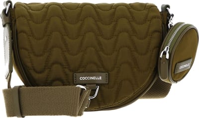 COCCINELLE Schoudertas Blaire Nyl. Mate Crossbody Bag Loden / Loden Olijfgroen