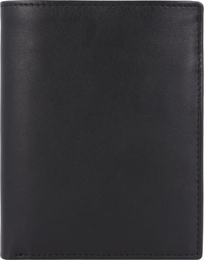 Esquire Frankfurt Portemonnee RFID-bescherming Leer 9.5 cm - Jongens - Staand formaat - schwarz