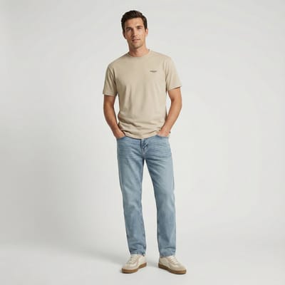 Cars Jeans T-shirt Aforty - Heren