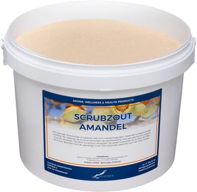 Scrubzout Amandel - 1 KG - Hydraterende Lichaamsscrub