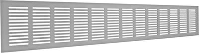 WEHA ventilatiestrip 500x100mm - aluminium (28615010)