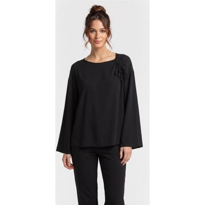 ARKET Nathalia Top Black Size: XS | Long-Sleeved Tops Outlet | Dames | Zwart