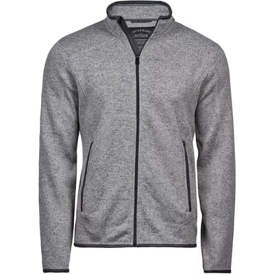 Tee Jays - Men´s Outdoor Fleece Jacket - Grey Melange - S