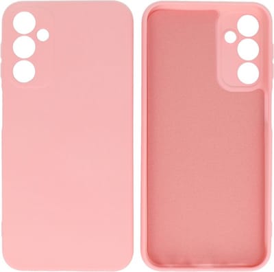 Fashion Backcover Telefoonhoesje - Color Hoesje - Geschikt voor de Samsung Galaxy A14 5G - Roze