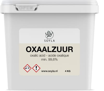 Oxaalzuur – 4kg – Ontkalker – Antikalk – Roestverwijderaar – Ontweringswater