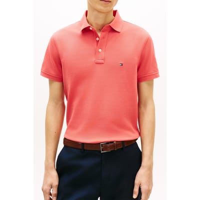 Tommy Hilfiger 1985 Slim Polo Vintage Red Taglia: S | Polo Outlet | Uomo | Rosso