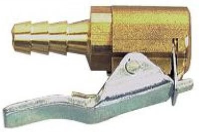 Pomp Mondstuk - Messing Connector - Bandenspanning Controleren - Type Michelin - 7 mm Slang - Messing