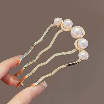 U-vormige haarspeld voor vrouwen, meisjes, haarspeld, haarspeld, knot, haartool, haaraccessoires