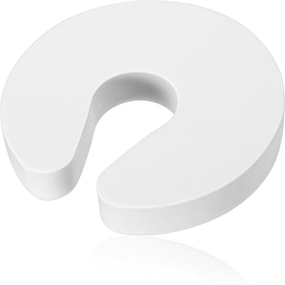 Deur Stopper - Klem Bescherming - Kind Veiligheid - Anti Knijp Ontwerp - 6 Stuks - Wit