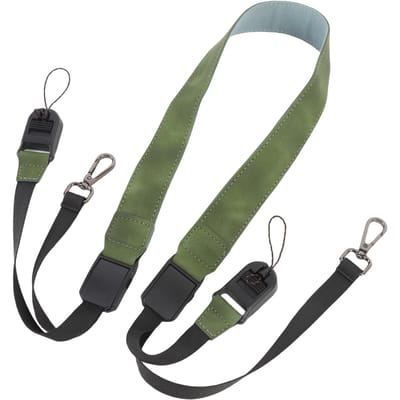 Draagkoord PU Leer Dubbele Kop Snelontgrendeling Nekband voor RC1 RC2 RC PRO Afstandsbediening gray