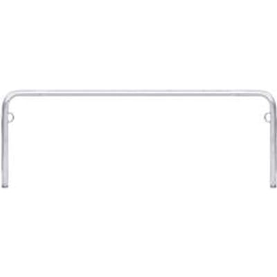 Fietsenrek WSM, 2-zijdig, voor banden tot B 55 mm, B 1750 x D 48 x H 800 mm, staal gegalvaniseerd, om in te betonneren