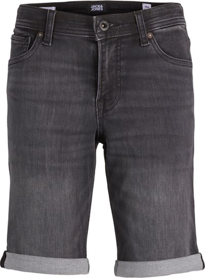 Jack & Jones Junior Broek Jjirick Jjiorg Shorts Ge 612 I.k Sn 12224577 Black Denim Mannen Maat - W146