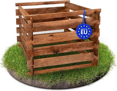 Houten Compostbak Grenen Drukgeïmpregneerd met Insteeksysteem