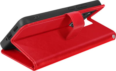 Mayaxess, Hoesje voor Xiaomi 14T Wallet met koordje, Rood