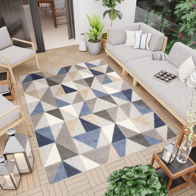 Tapiso Patio Indoor Tapijt Buitenkleed Tuintapijt Modern Vloerkleed Outdoor Maat- 80x150