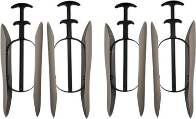 VIN® Laarzenspanners - Laarzen Oprekker Voor Hoge Laarzen – Schoenspanner 2 paar – Schoenoprekker lengte 35 cm – Grijs