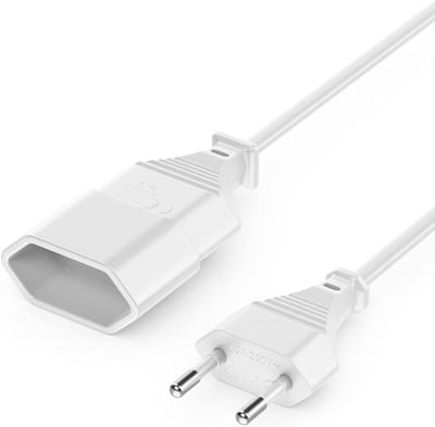 5 Meter Euro Verlengkabel - Universele Stroomkabel voor TV, PC, Monitor en Huishoudelijke Apparaten