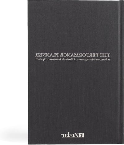 Performance Planner - Dagelijkse Planner - Doelen Stellen - Ongedateerd - 15 x 23 cm - Grijs
