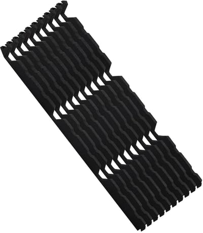 30x Schuimrubberen Daktrim voor Metalen Dakplaten - Waterdicht en Tochtstrips