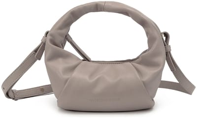 LES VISIONNAIRES Greta Mini Essential Handtas Leder 23 cm - Dames - cappuccino beige