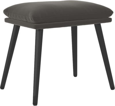 vidaXL Voetenbank 45x29,5x35 cm fluweel donkergrijs