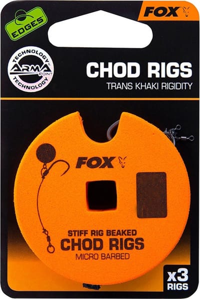 Stiff Chod Rigs Edges Fox Karper Onderlijn - Chod Rig - Chodrig - Onderlijn Karper - Karper Onderlijn Compleet - Karper Rigs - Karper Rig - Karperonderlijn