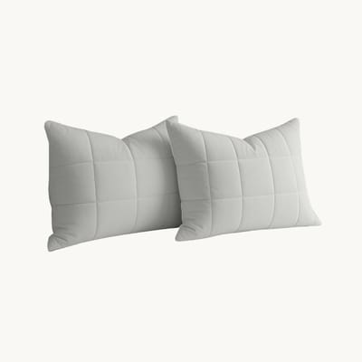 Y-NOT Kussenslopen Set - Vol & Gevoerd Mat Satijn White - 60x70 cm - 2-pack - Zachte Kussenhoezen voor Comfortabele Nachtrust