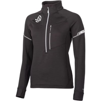 Ternua Swift Sweatshirt Met Halve Rits Zwart XL Vrouw