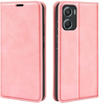 MobyDefend Hoesje - Geschikt voor Motorola Moto G06 / Motorola Moto G06 Power - Luxe Wallet Bookcase (Magnetische Sluiting) - Roze