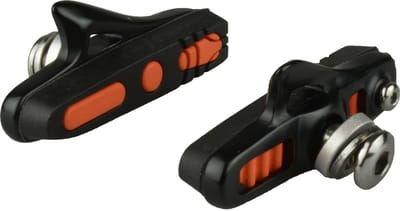 Vwp Remblokken V-brake 55 X 14 Mm Zilver/zwart 2 Stuks