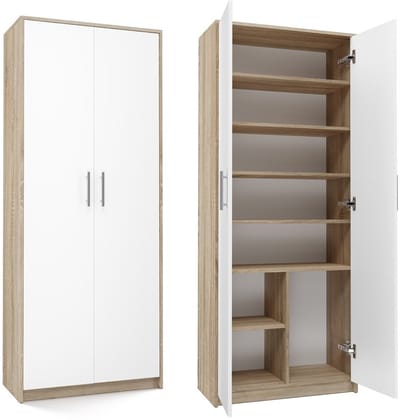 Oliv 2D Boekenkast WIT SONOMA